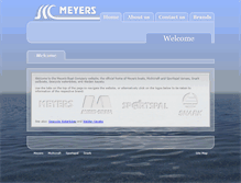 Tablet Screenshot of meyersboat.com